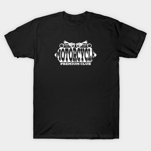 Motorcycle premium club T-Shirt by Printable Beauty Art